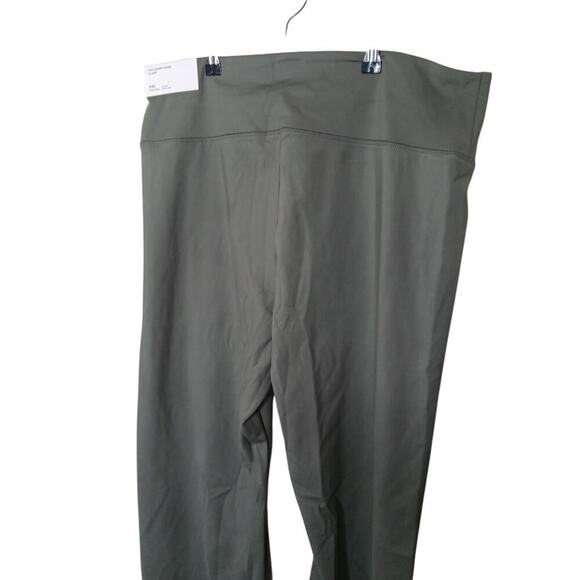 New AMERICAN EAGLE The Everything Flare Pant Legging In Olive Green SZ XXL - Picture 3 of 16